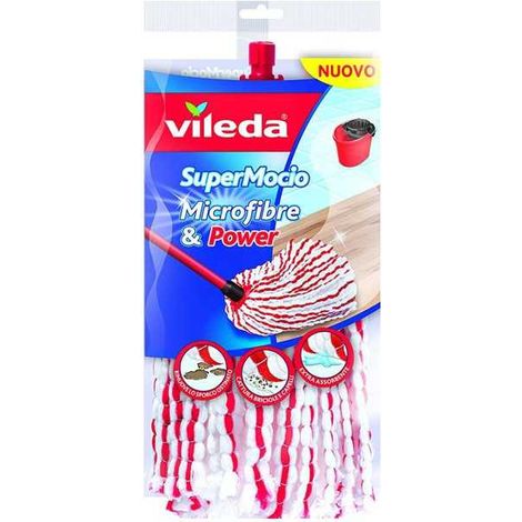 Paño de microfibra y repuesto Power Vileda