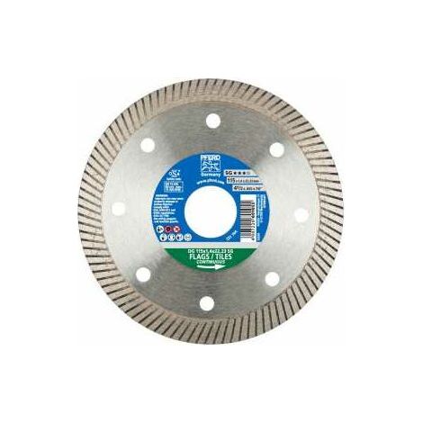 PFERD TOOLS Diamant-Trennscheibe DG FL 115x1,4x22,23 mm SG z. Trennen v. Fliesen, hohe Schnittqualität (1/4)