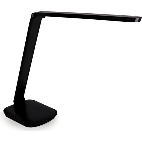 Lampe LED noire avec chargement sans fil, 8 W, température de couleur 2700-6500 K, protection des yeux