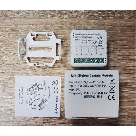 Tuya Zigbee Smart Curtain Switch Module Smart Home Appliance Curtain Jalous Rollers App