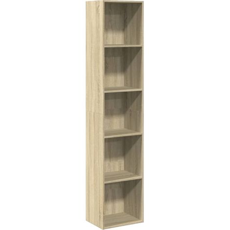 Maison Exclusive - Libreria Rovere Sonoma 40x30x189 cm in Legno Multistrato