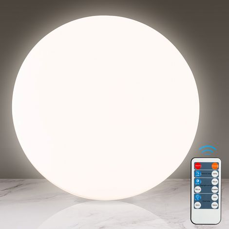 18W LED Plafonnier Salle À Manger Détecteur De Mouvement Cuisine Télécommande Blanc Neutre