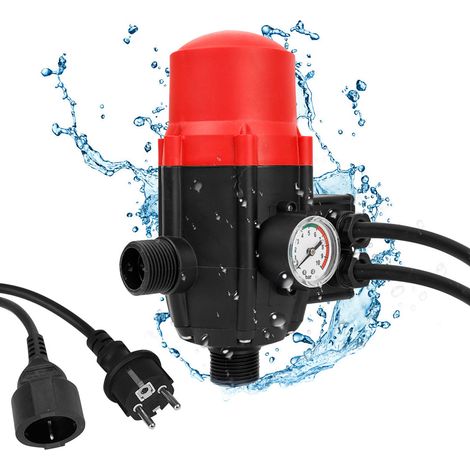 SWANEW Pressostato pompa comando pompa con cavo rosso DPS-3