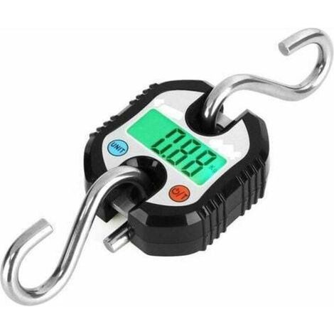 Crochet de pesage 150 kg - Balance industrielle LCD, poids de pesage maximal 150 kg (1/4)