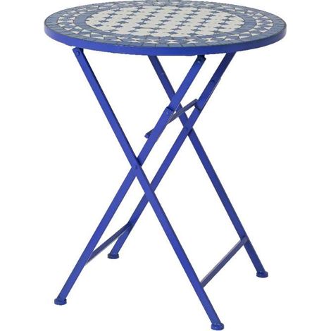 Tavolo Riviera con mosaico