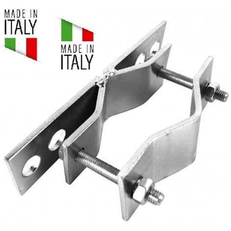 Staffa Zanca Pari Muro Per Palo Antenna Da 25 60 Made In Italy