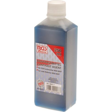 BGS Agent de contraste pour détecteur / testeur de fuites 250 ml pour art. 8037