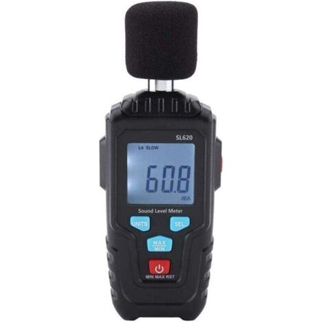 Sonomètre Enregistreur 30-135dB Mesure du bruit Détecteur de niveau Audio (1/4)