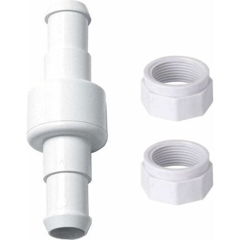 Robot de piscine – Ensemble de raccord de tuyau pivotant D20 pour nettoyeur de piscine Polaris 280, 380 et 180, écrou de tuyau D15 et raccord de tuyau pivotant (1/4)
