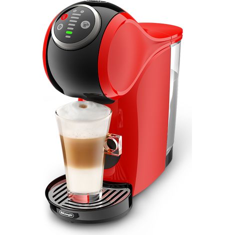 Delonghi Genio Plus EDG315 R Kaffeemaschine rot schwarz (1/3)