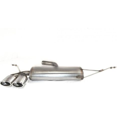 Silencieux Echappement Inox Ulter VW Golf 5 2003 a 2008 2x95x65mm-36946922