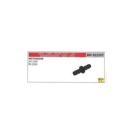 SANDRIGARDEN ZM 2500 conector de manguera de gasolina - PN 2500 motosierra código 022557