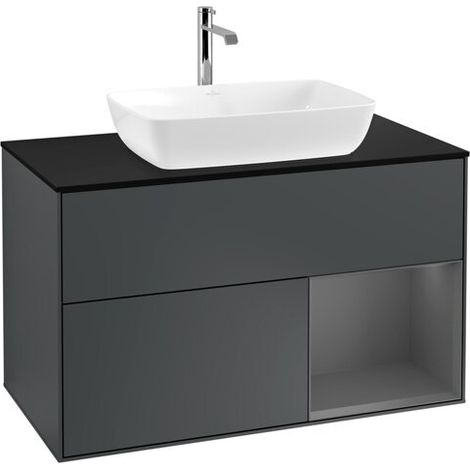 Villeroy & Boch F782GKHG Meuble sous-vasque Finion F78 (1/2)