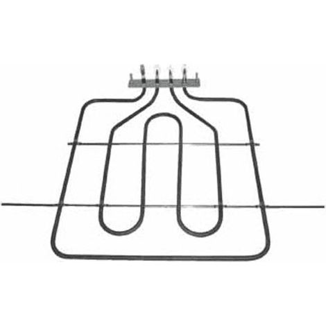 RESISTANCE VOUTE GRILL 1000W+1450W pour FOUR BRANDT - 70X1575