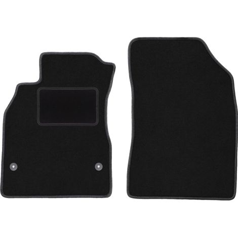 Tapis avant noirs pour : Renault Fluence berline (2009-2016) (1/5)