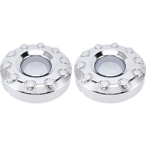 Paire de capuchons centraux de roue 19,5 pouces, 10 écrous, 5C3Z1130NA, remplacement pour Ford F-450 F-550 Super Duty (1/5)
