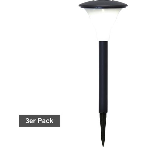 Best Season Solar-Pathlights, 3er Set, LED warmweiß (1/4)