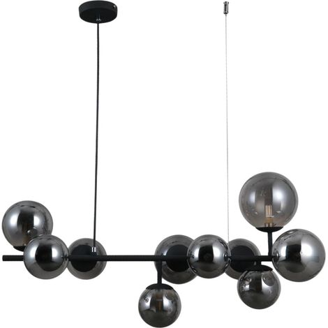 Italux Frontera Moderna lámpara colgante de techo con barra de 10 luces, G9 (1/3)