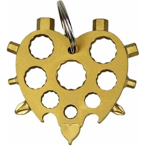 Outil Tout Puissant En Acier Inoxydable Portatif Outil Multifonction Pour Flocon De Neige Tournevis Ouvre-Bouteille Pour Oyages Plein Air Camping Aventure Outils Quotidiens Cadeau FêTe Des PèRes 1000 (1/5)