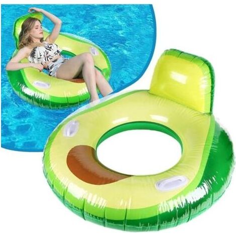 Raft gonflable en forme de crocodile pour piscine – 100 cm, flotteur géant en PVC résistant, jouet aquatique amusant pour enfants (filles et garçons), idéal pour piscine, plage, sports nautiques et fê (1/5)