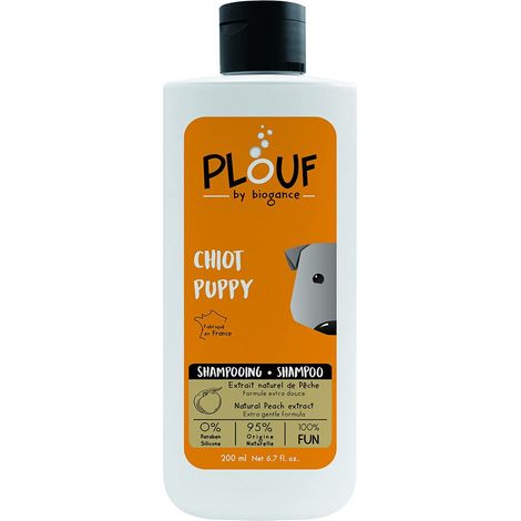 Plouf Puppy Shampoo con estratto di Pesca, 200 ml
