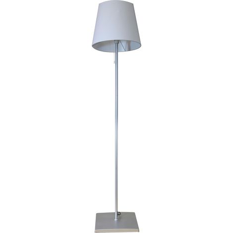 Lampadaire Ambiance Lumi Led Abat-Jour Blanc (1/2)