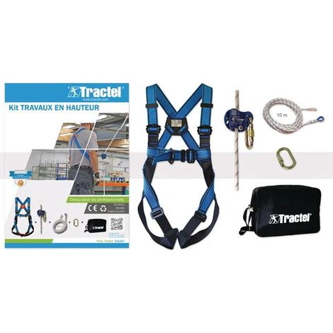 Tractel TM/L Kit anticaídas con arnés HT 22 y conector M10