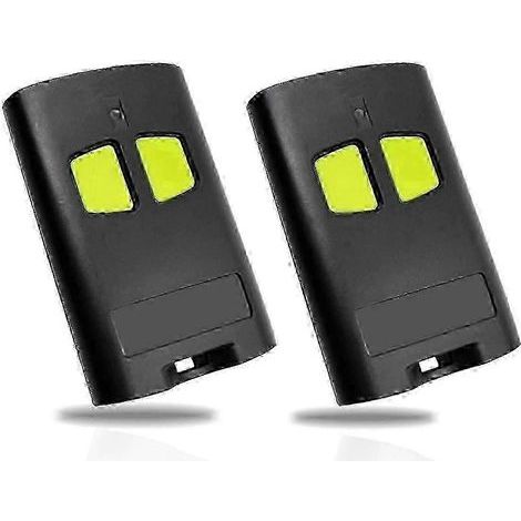 Lot de deux télécommandes portables 433 MHz compatibles avec les télécommandes de porte de garage Beninca to Go 2WV 4VA 4VA 4VA (code tournant) (1/5)