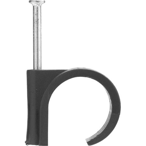 DEBFLEX - ATTACHE FILS Ø 20 A 25 MM NOIR SACHET DE 50 - 700430 (1/4)