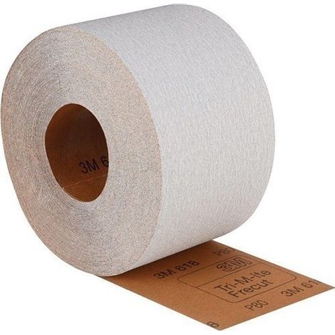 Rollo De Papel De Lija 618 115 Mm Granulacion 180 Para Pintu