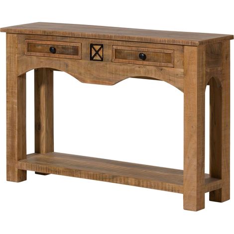 Konsolentisch Akazie 115x30x76 natur versiegelt NATURE OF SPIRIT 203