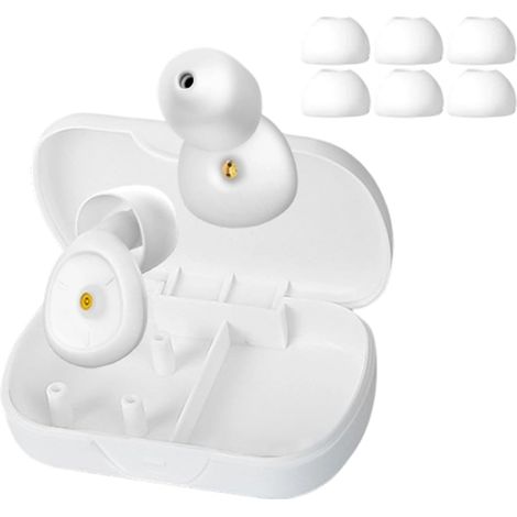 Bouchons d'oreille pour Protecteur Auditif En Silicone Bouchons d'Oreille De Protection Auditive Pour Concert Ronflement Avion Festival Travail Moto Construction Concentration (1/5)
