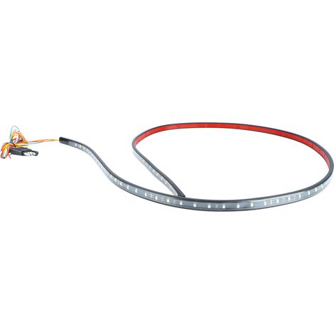 Bandeau LED Feu Arrière Pickup, Clignotant, Stop, Feu de Recule, Barre de Feu pour Camion, Universel, Rouge (1/5)