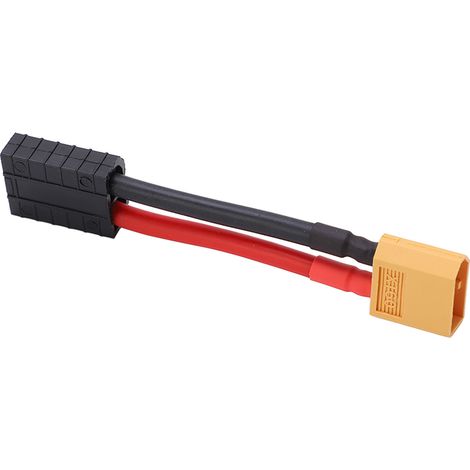 Câble RC femelle vers XT60 mâle, silicone souple, haute sécurité, résistant à la corrosion, durable, usage polyvalent (1/5)