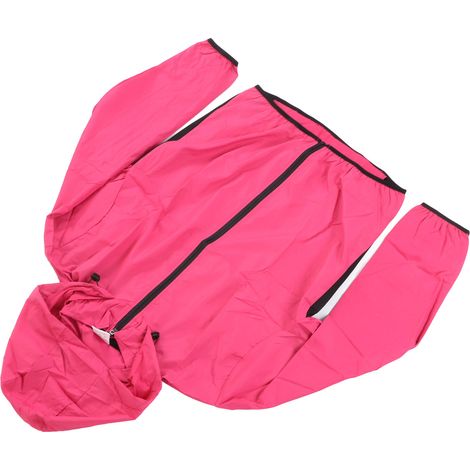 Kapuzen-Radjacke, lange Ärmel, winddicht, wasserdicht, schnelltrocknend, leicht und atmungsaktiv, für Outdoor-Sportarten, Größe M (1/4)