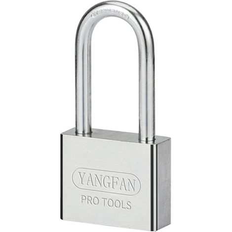 Cadenas de sécurité, 50 mm, avec 4 clés, résistant à l'eau, antivol, pour une installation à domicile et un usage quotidien.-AquaForge (1/4)