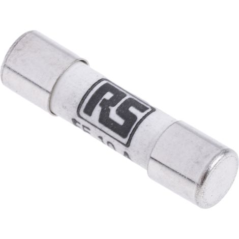 Cartouche fusible RS PRO, 10A, 5 x 20mm, Type FF, 250V c.a.