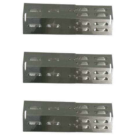 Juego de 3 protectores de quemadores extensibles de acero inoxidable -