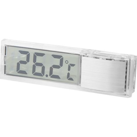 Thermomètre électronique 3D LCD transparent numérique pour aquarium, mesure de la température de l'eau de mer (1/5)