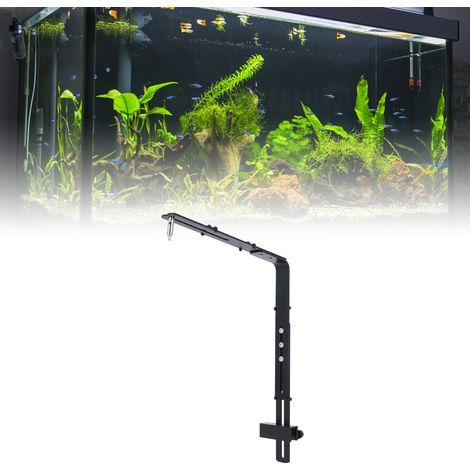 Support de Suspension en Aluminium pour Aquarium - Accessoires de Support de Lampe Noirs-AUTRES (1/5)