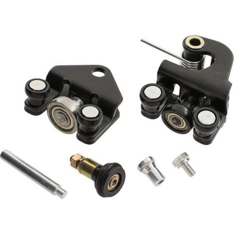 Set di 3 carrelli per porta laterale scorrevole destra Opel Movano A 98-10. (1/2)