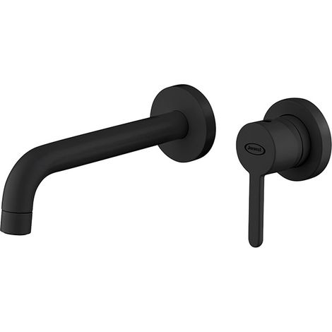 Miscelatore lavabo incasso Sunset Yo canna cm. 19 senza scarico