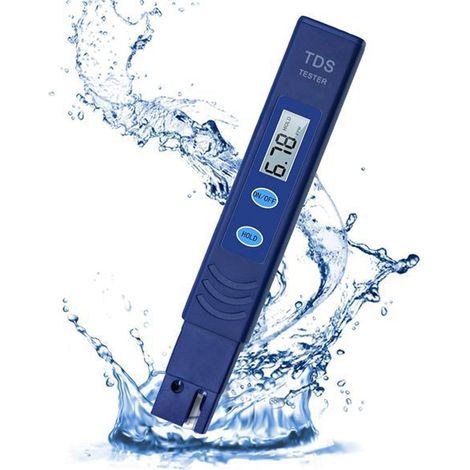 Elektronisches TDS-Wassermessgerät mit einem Messbereich von 0 bis 9990 ppm (1/5)