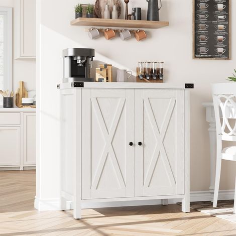 Buffet ferme 2 portes – lot 2 consoles bois (1/5)