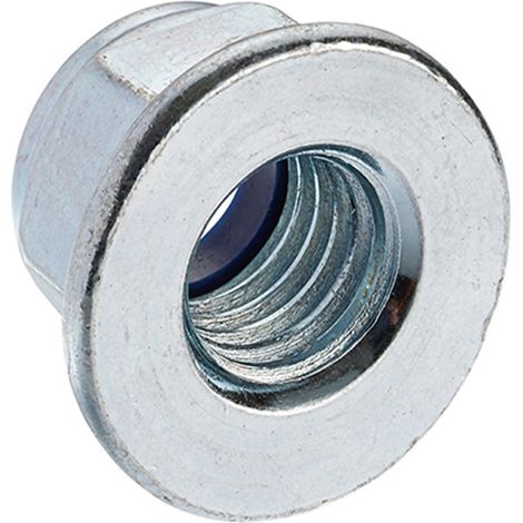 Unifix Class 8 Nylon Insert Flange Nuts M5 x 0.80 (1/2)