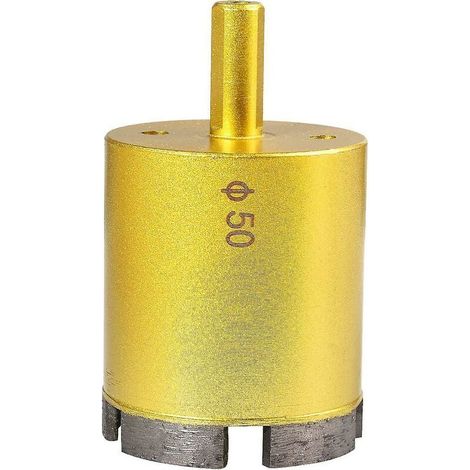 50-mm-Bohrfutter für Diamantlochsäge, Hohlkernbohrer für Marmor, Porzellan, Schiefer, Glas, Keramik, Fliesen, Granit (50 mm Durchmesser) (1/5)