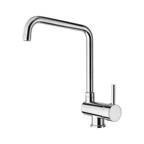 Mitigeur évier monotrou bec basculant CUCINA - Chromé