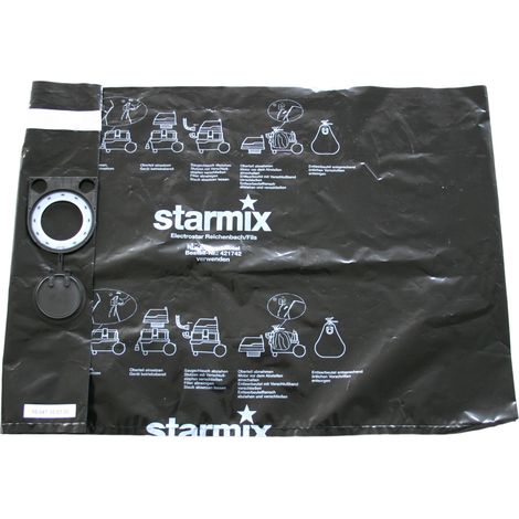 Starmix PE-Entleer-und Entsorgungsbeutel FBPE für ISP/ISC M und H 5 Stk (1/2)