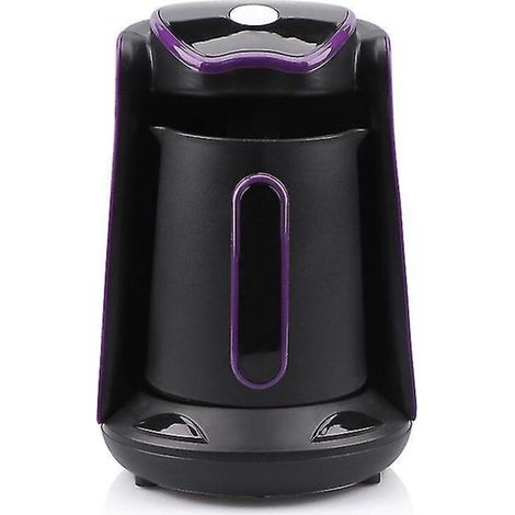 Cafetière turque automatique 600 W, cafetière électrique de qualité alimentaire, violette (1/5)