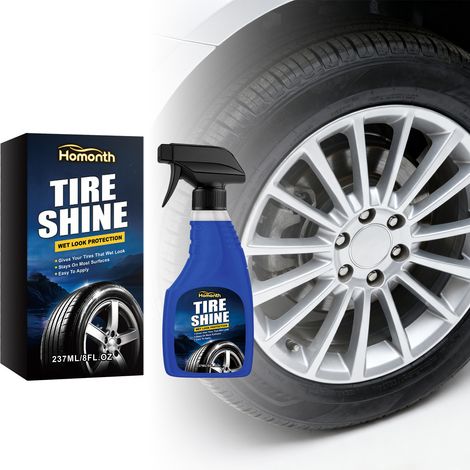 Reifenglanzmittel für Autoreifen – Reinigung, Fleckenentfernung, Polieren und Aufbereitung – Produkt für die tägliche Pflege – 237 ml -- DE (1/5)